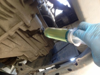 Замена масла в МКПП Chevrolet Orlando  