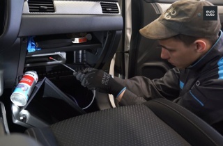 Антибактериальная обработка кондиционера Chevrolet Orlando  