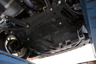 Снятие установка защиты картера Chevrolet Orlando  